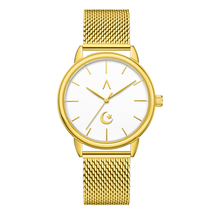 ISL-M-WG-MG | The Islamic watches, The Cresecent moon and star.