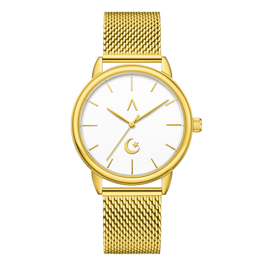 ISL-M-WG-MG | The Islamic watches, The Cresecent moon and star.