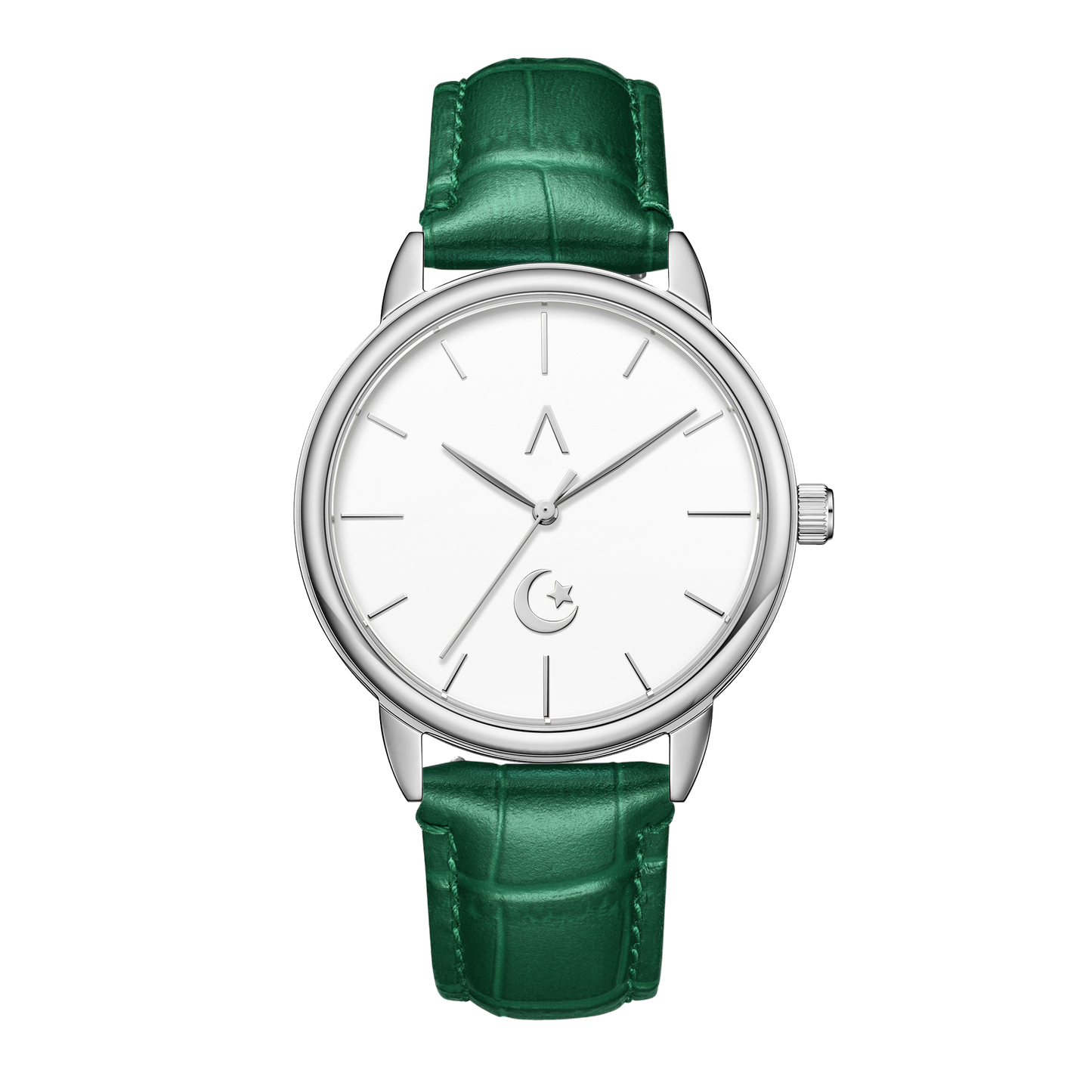 ISL-M-WS-MGRC | The Islamic Watches, The Crest of moon and Star