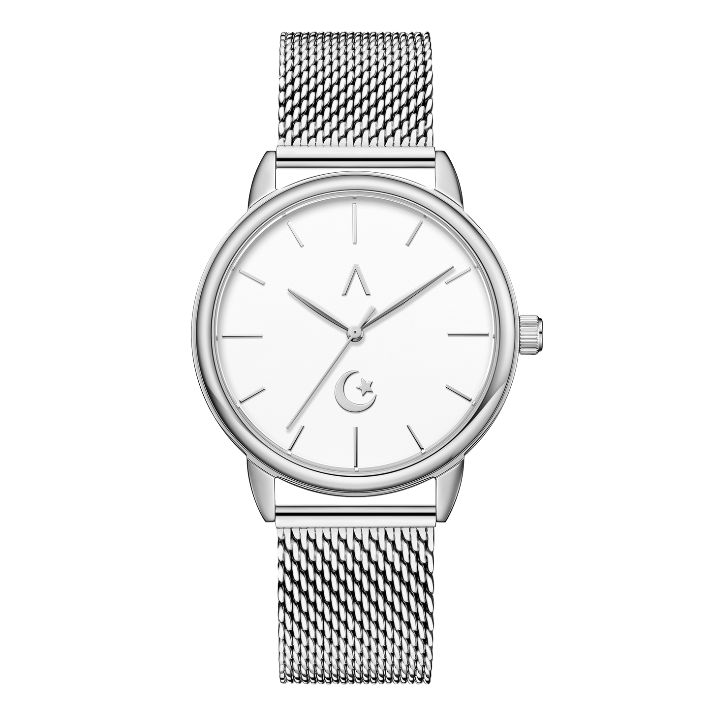 ISL-M-WS-MS | The Islamic Watches, The Crest of moon and Star.