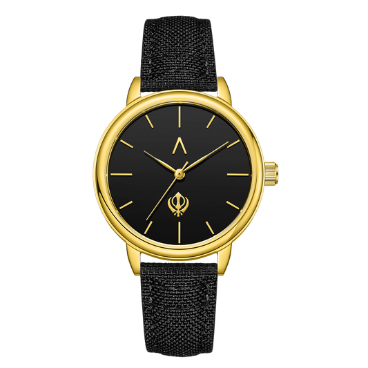 SIK-W-BG-WBFAB | The Sikh watches- Khanda