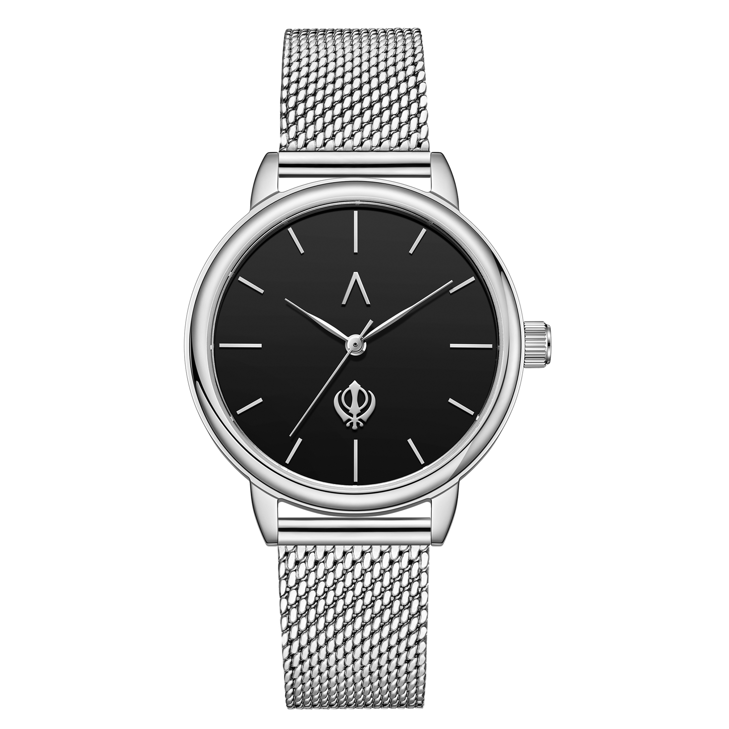 SIK-W-BS-WS |The Sikh Watches, Khanda