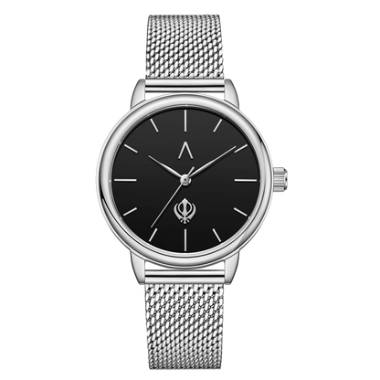 SIK-W-BS-WS |The Sikh Watches, Khanda