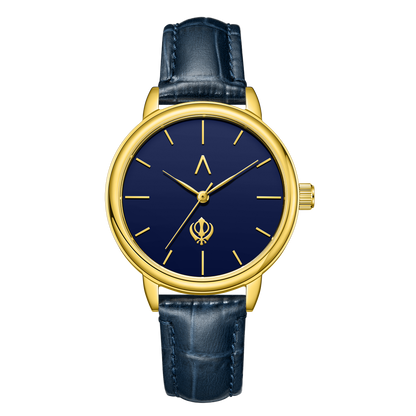 SIK-W-DBG-WDFAB | The Sikh watches- Khanda
