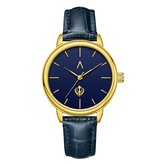 SIK-W-DBG-WDFAB | The Sikh watches- Khanda