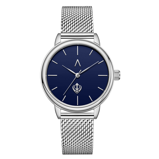 SIK-W-DBS-WS | The Sikh Watches, Khanda