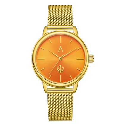 SIK-W-SFG-WG | The Sikh watches- Khanda