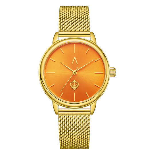 SIK-W-SFG-WG | The Sikh watches- Khanda